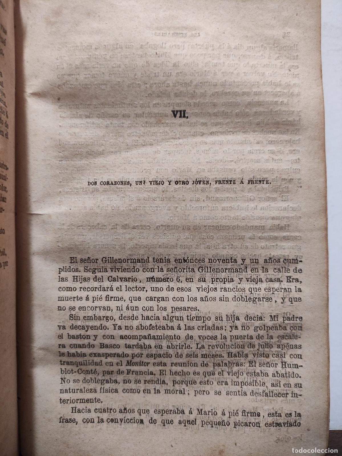 Libros: LOS MISERABLES - 5 TOMOS - 1862 - 1863 - VICTOR HUGO - Foto 3