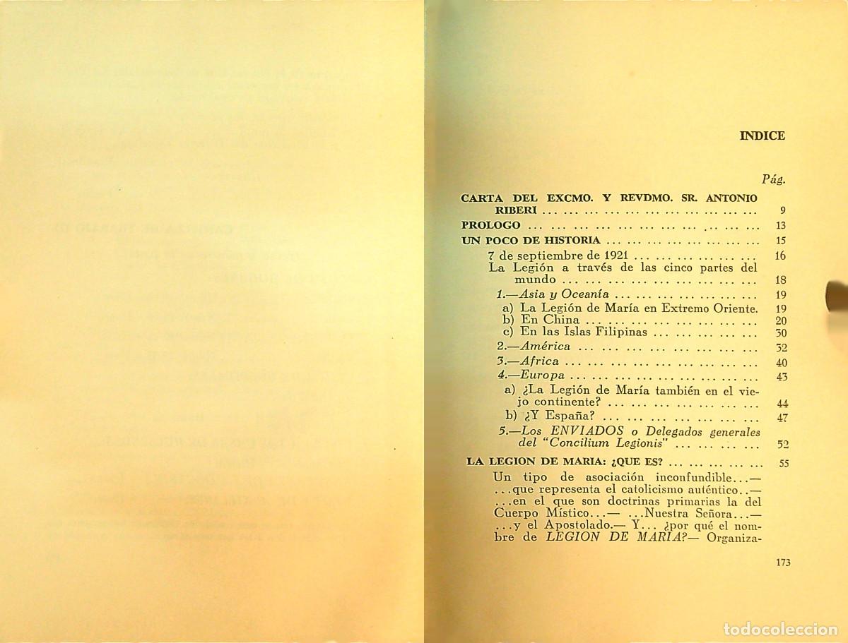 Libros: NUESTRA SE&Ntilde;ORA EN ACCION LA LEGI&Oacute;N DE MAR&Iacute;A - NAVARRA - Foto 2
