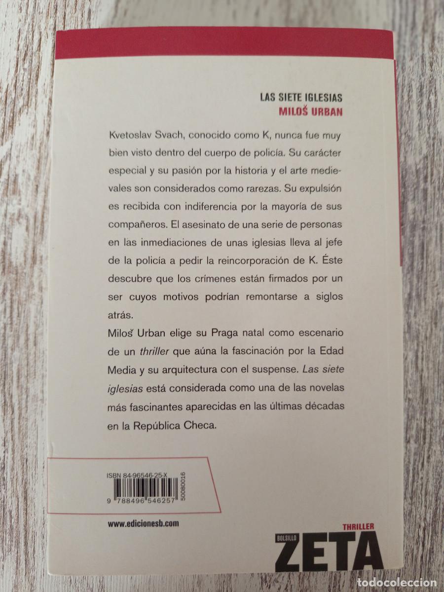 Libros: Las Siete Iglesias- Urban, Milos - Foto 2