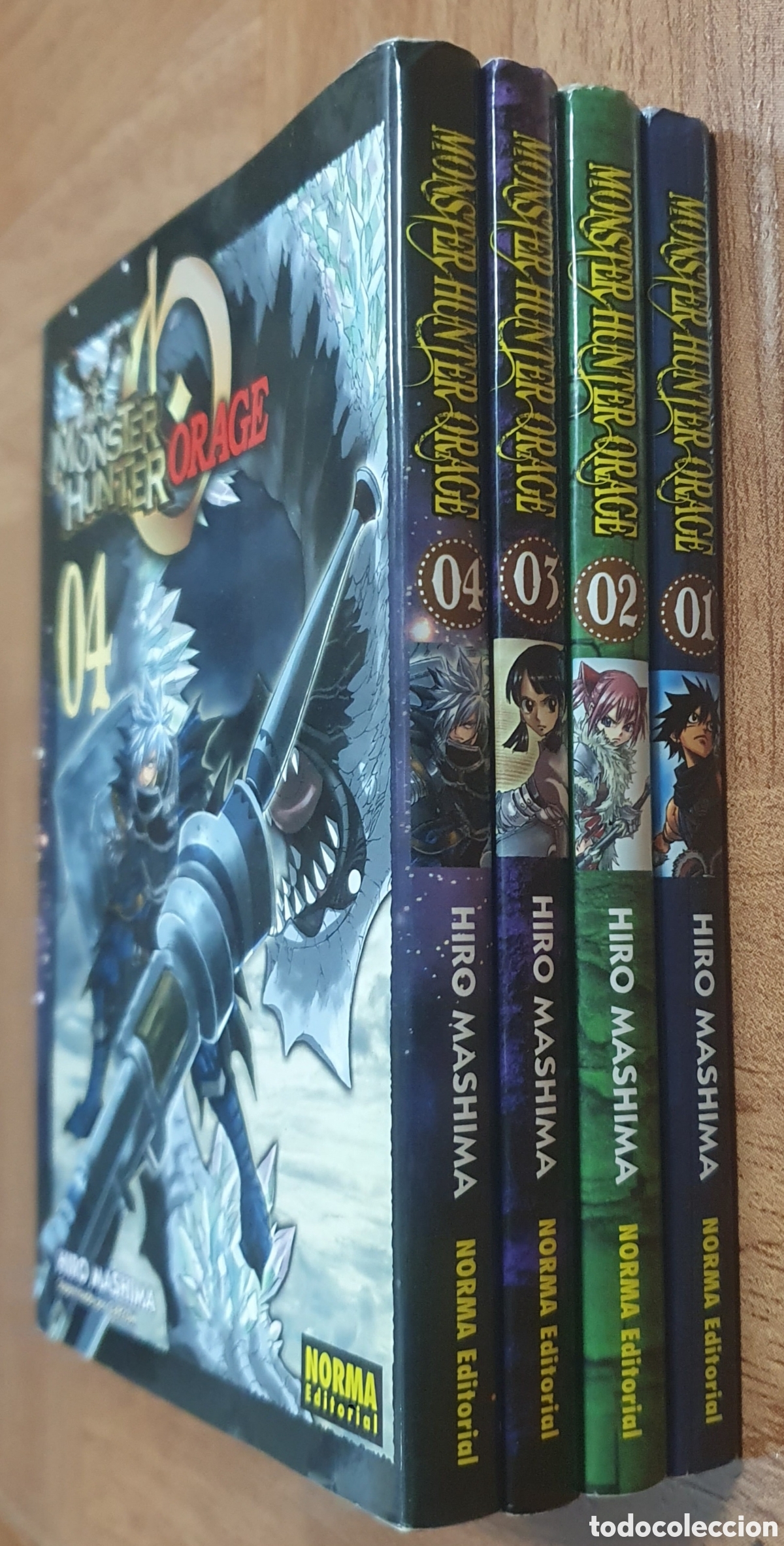 Libros: Monster Hunter Orage � 4 N&uacute;meros + Estuche - Completa - Hiro Mashima - Foto 4