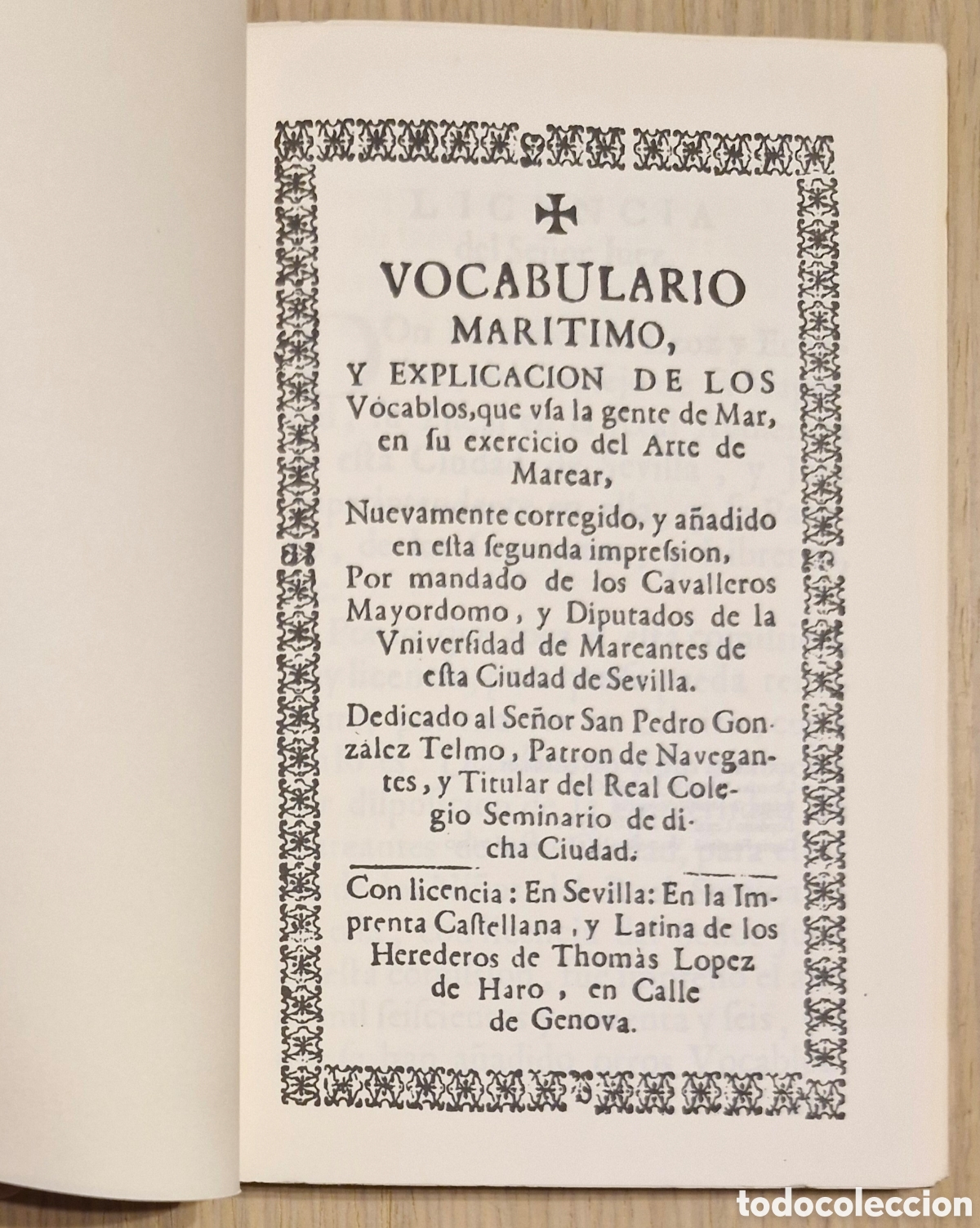 Libros: VOCABULARIO MAR&Iacute;TIMO - Herederos Tom&aacute;s L&oacute;pez de Haro - Foto 2