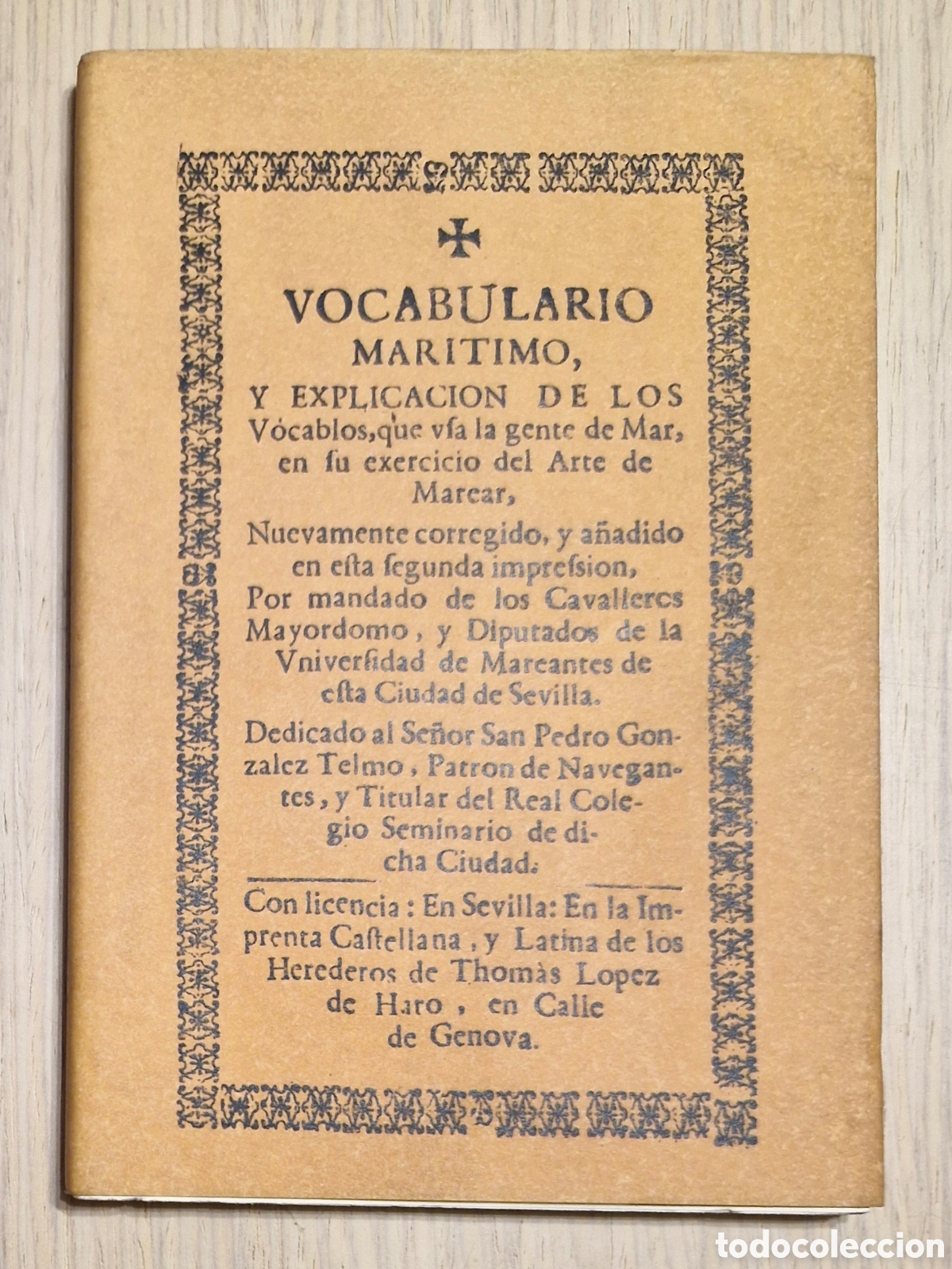 Libros: VOCABULARIO MAR&Iacute;TIMO - Herederos Tom&aacute;s L&oacute;pez de Haro - Foto 1