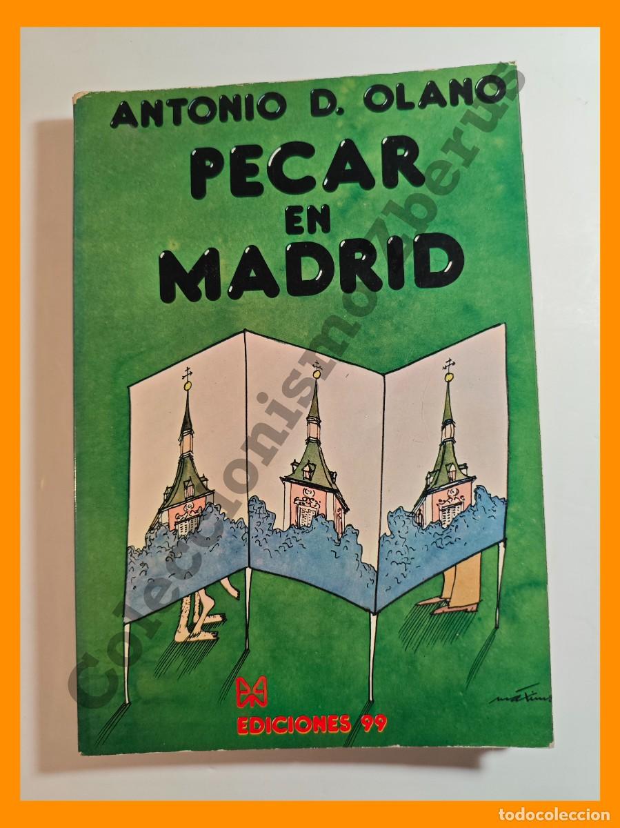 Libros: Pecar en Madrid - Antonio D. Olano - Foto 1