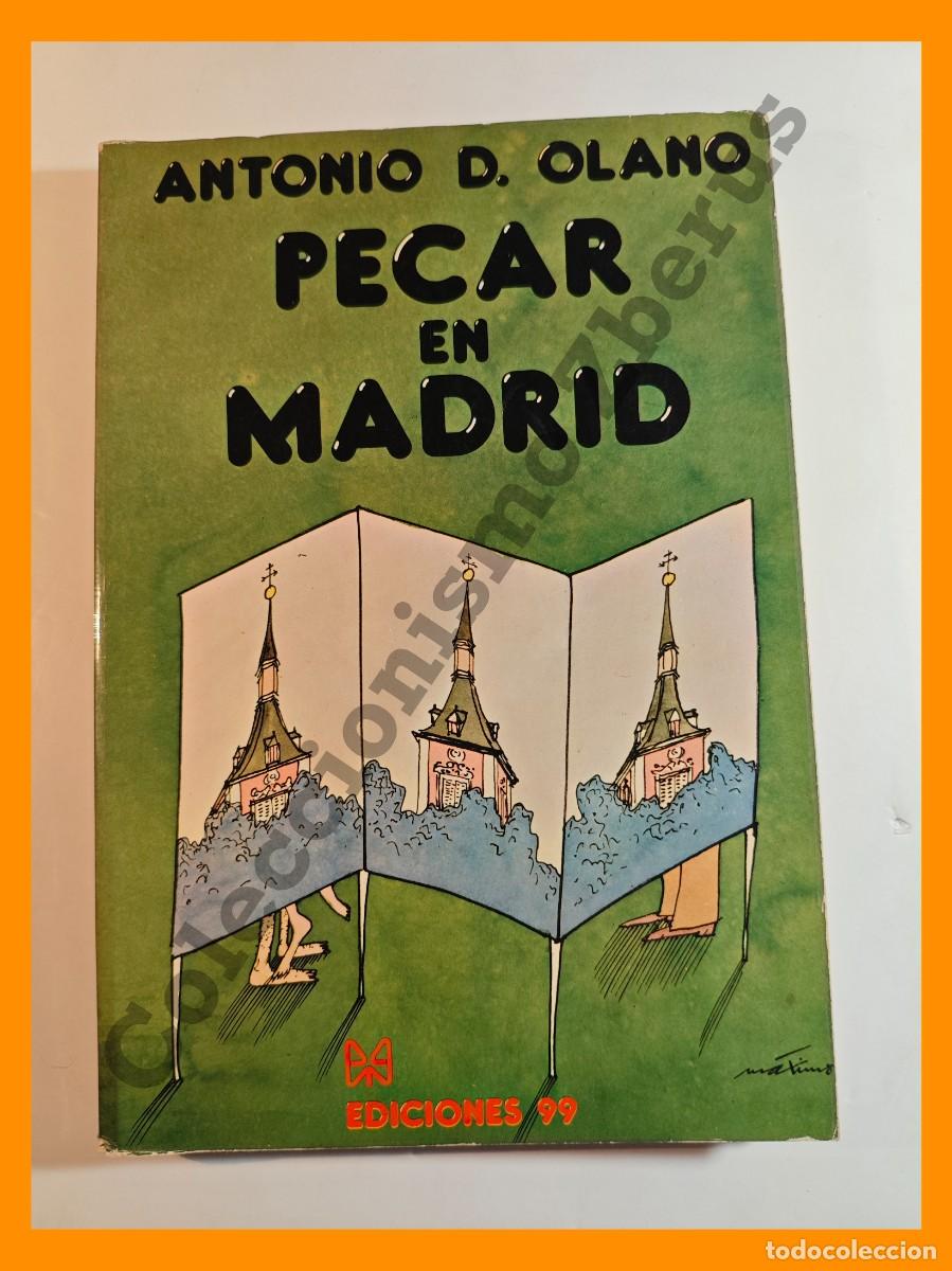 Libros: Pecar en Madrid - Antonio D. Olano - Foto 1