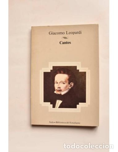 Libros: Giacomo Leopardi. Cantos - LEOPARDI, Giacomo - Foto 1