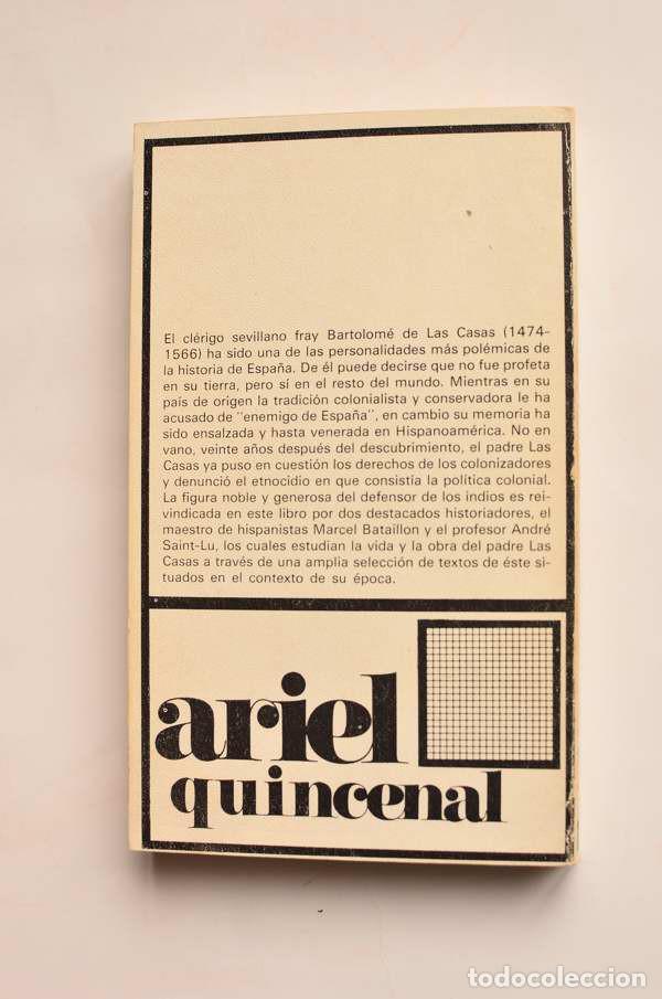 Libros: El padre Las Casas y la defensa de los indios - BATAILLON, Marcel y SAINT-LU, Andr&eacute; - Foto 3
