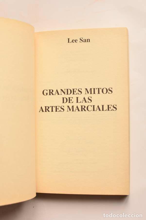 Libros: Grandes mitos de las artes marciales - Lee San - Foto 2