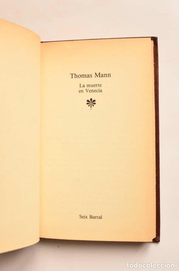 Libros: La muerte en Venecia - MANN, Thomas - Foto 2