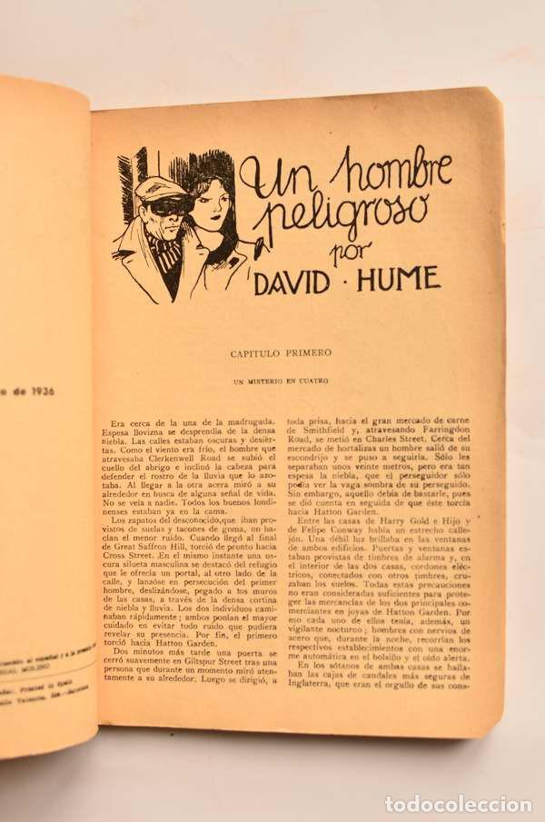 Libros: Un hombre peligroso - HUME, David - Foto 3