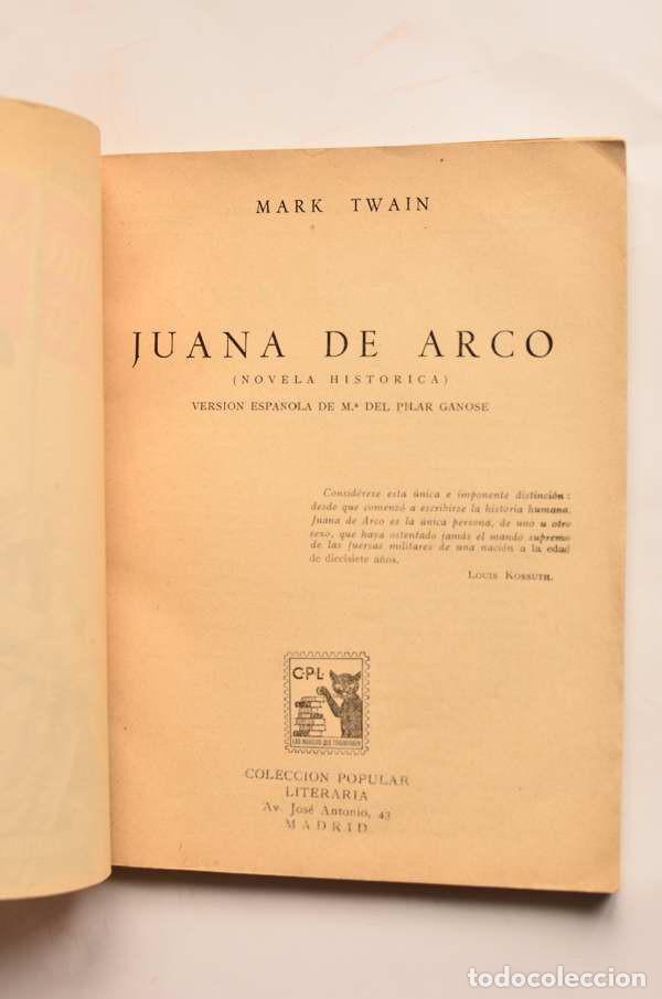 Libros: Juana de Arco - TWAIN, Mark - Foto 2