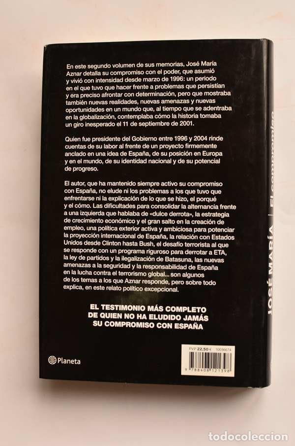 Libros: El compromiso del poder - AZNAR, Jos&eacute; Mar&iacute;a - Foto 6