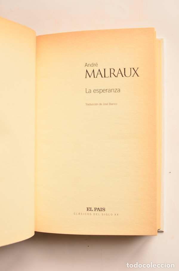Libros: La esperanza - MALRAUX, Andr&eacute; - Foto 2