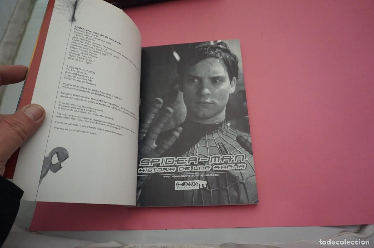 Libros: 18A/ SPIDER-MAN - HISTORIA DE UNA ARA&Ntilde;A - PRETEXTOS DOLMEN - Foto 2