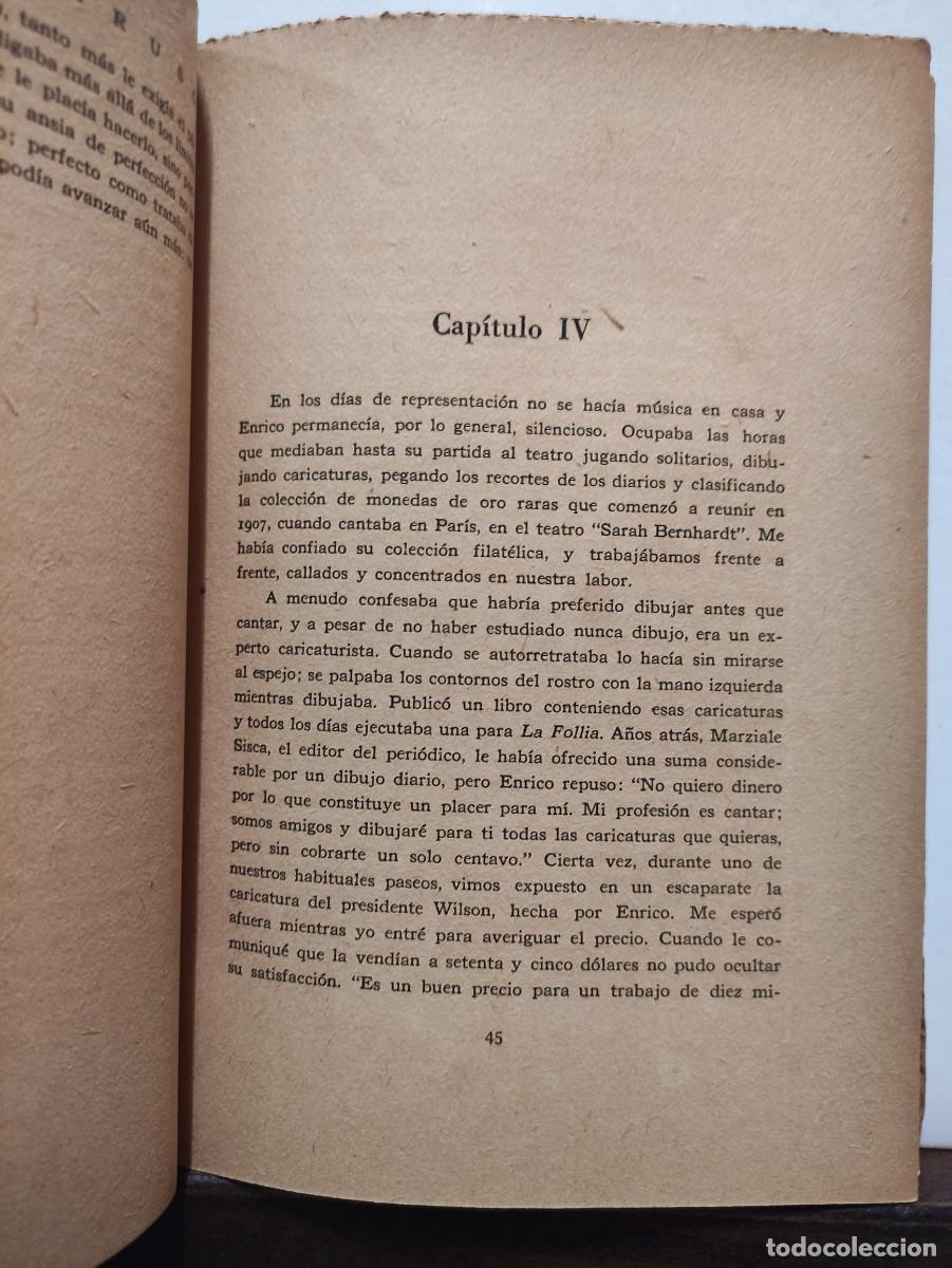 Libros: EL GRAN CARUSO - DOROTHY CARUSO - Foto 4