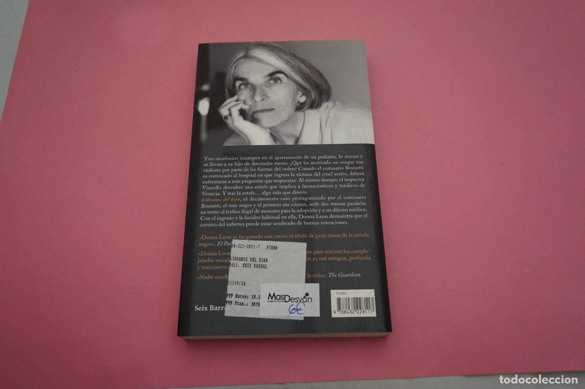 Libros: 22D/ LIBRANOS DEL BIEN - DONNA LEON / EDITORIAL SEIX BARRAL - Foto 5