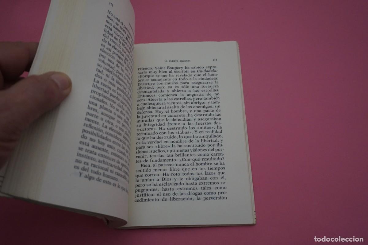 Libros: 2C/ LA PUERTA ANGOSTA - FEDERICO SUAREZ / EDICIONES RIALP S.A. - Foto 3