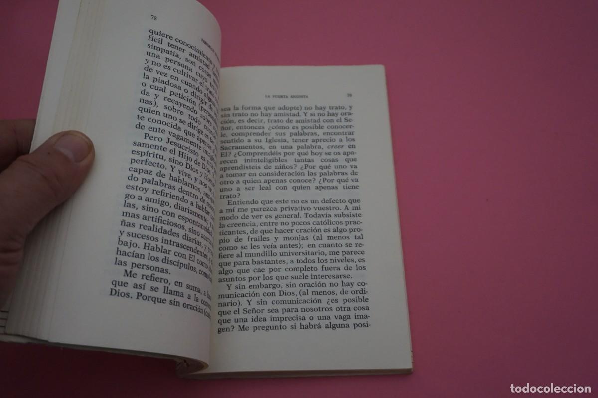 Libros: 2C/ LA PUERTA ANGOSTA - FEDERICO SUAREZ / EDICIONES RIALP S.A. - Foto 4
