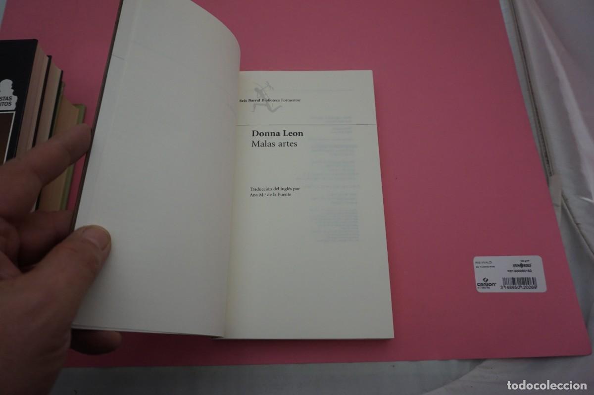 Libros: 9D/ MALAS ARTES - DONNA LEON / EDITORIAL SEIX BARRAL - Foto 2