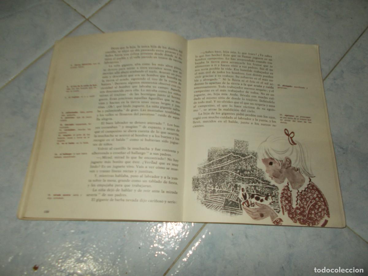 Libros: PUEBLOS Y LEYENDAS. H. Almendros. Teide 1972. Libro de Texto Escolar - Foto 5