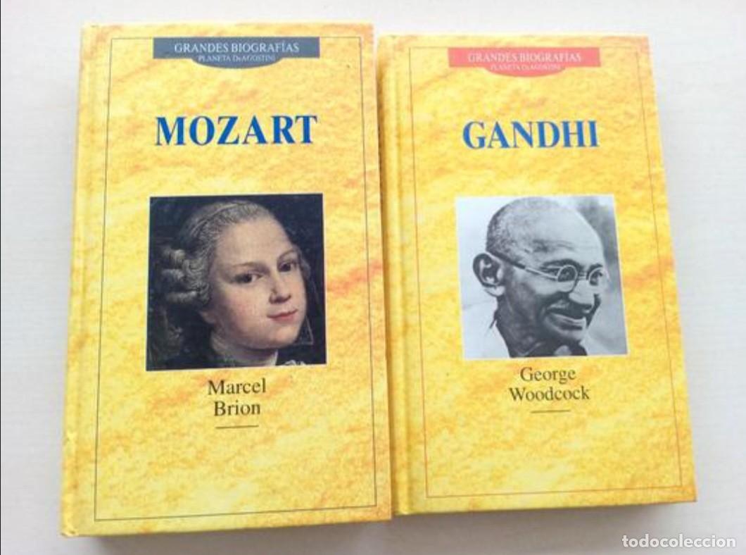 Libros: LOTE 2 LIBROS GRANDES BIOGRAFIAS: MOZART Y GANDHI