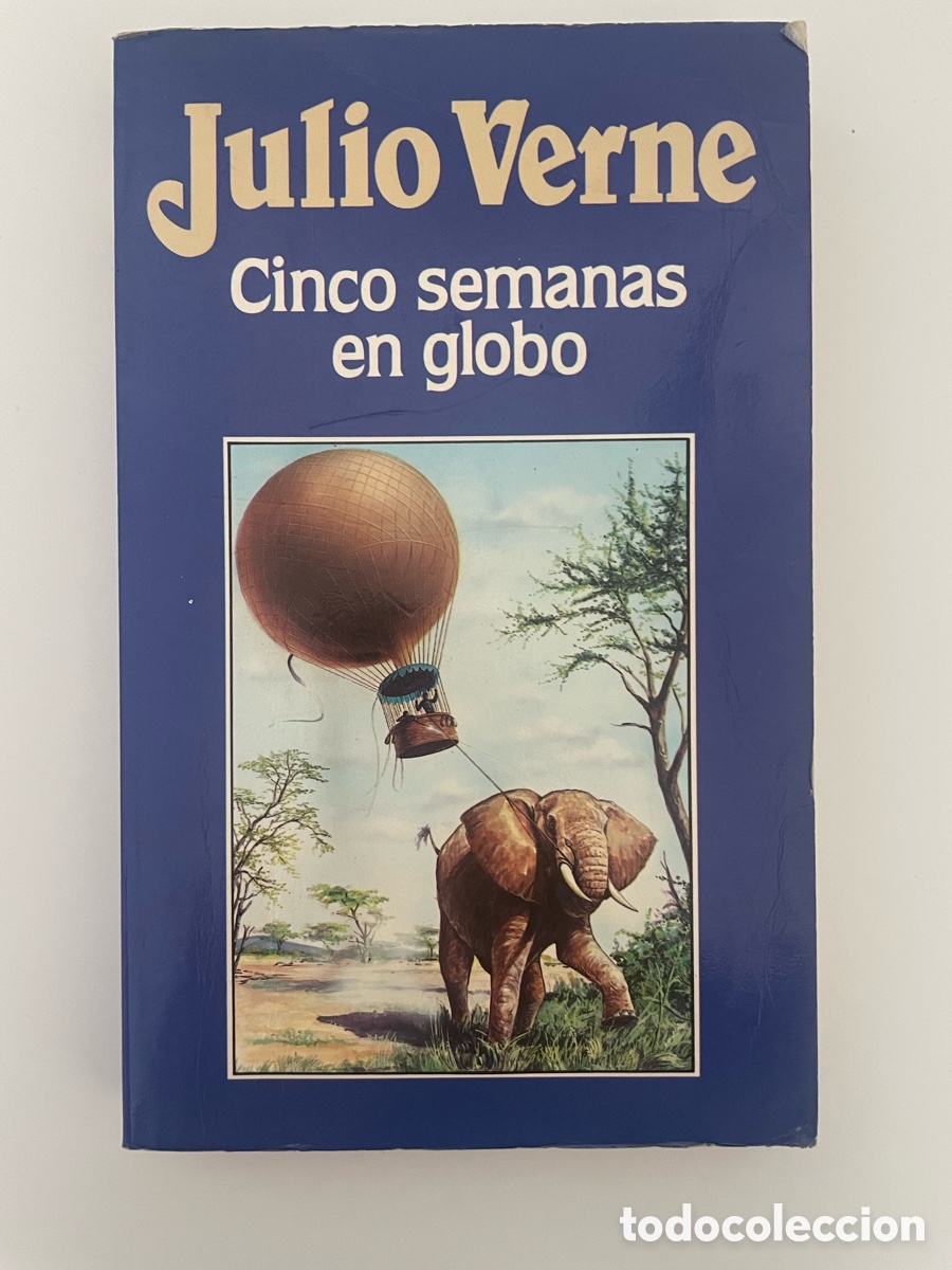 Libros: 5 semanas en globo. Julio Verne - Foto 1