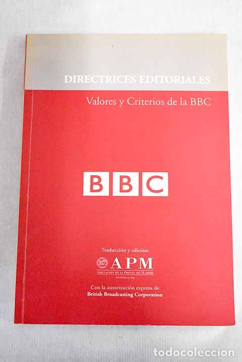 Libros: Directrices editoriales: valores y criterios de la BBC - Foto 1