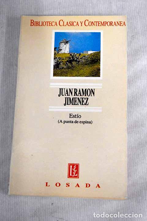 Libros: Est&iacute;o: Jim&eacute;nez, Juan Ram&oacute;n.- Jim&eacute;nez, Juan Ram&oacute;n - Foto 1