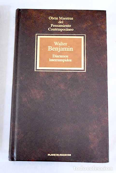 Libros: Discursos interrumpidos.- Benjamin, Walter - Foto 1