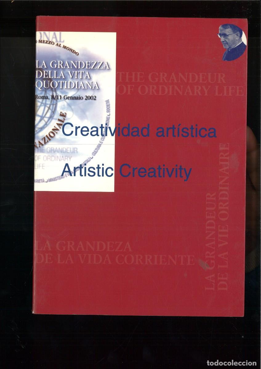 Libros: CREATIVIDAD ARTISTICA.-ARTISTIC CREATIVITY. Hans Thomas (Ed.) - Foto 1