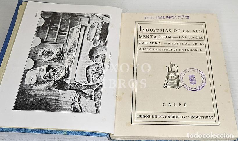 Libros: CABRERA, Angel. Industrias de la alimentaci&oacute;n - Foto 2