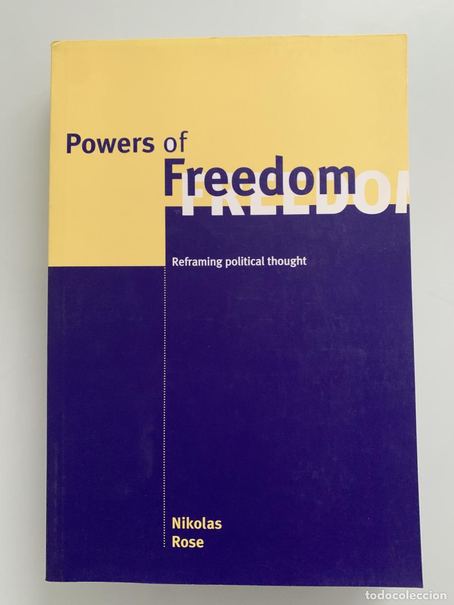 Libros: POWERS OF FREEDOM - Nikolas Rose - Foto 1