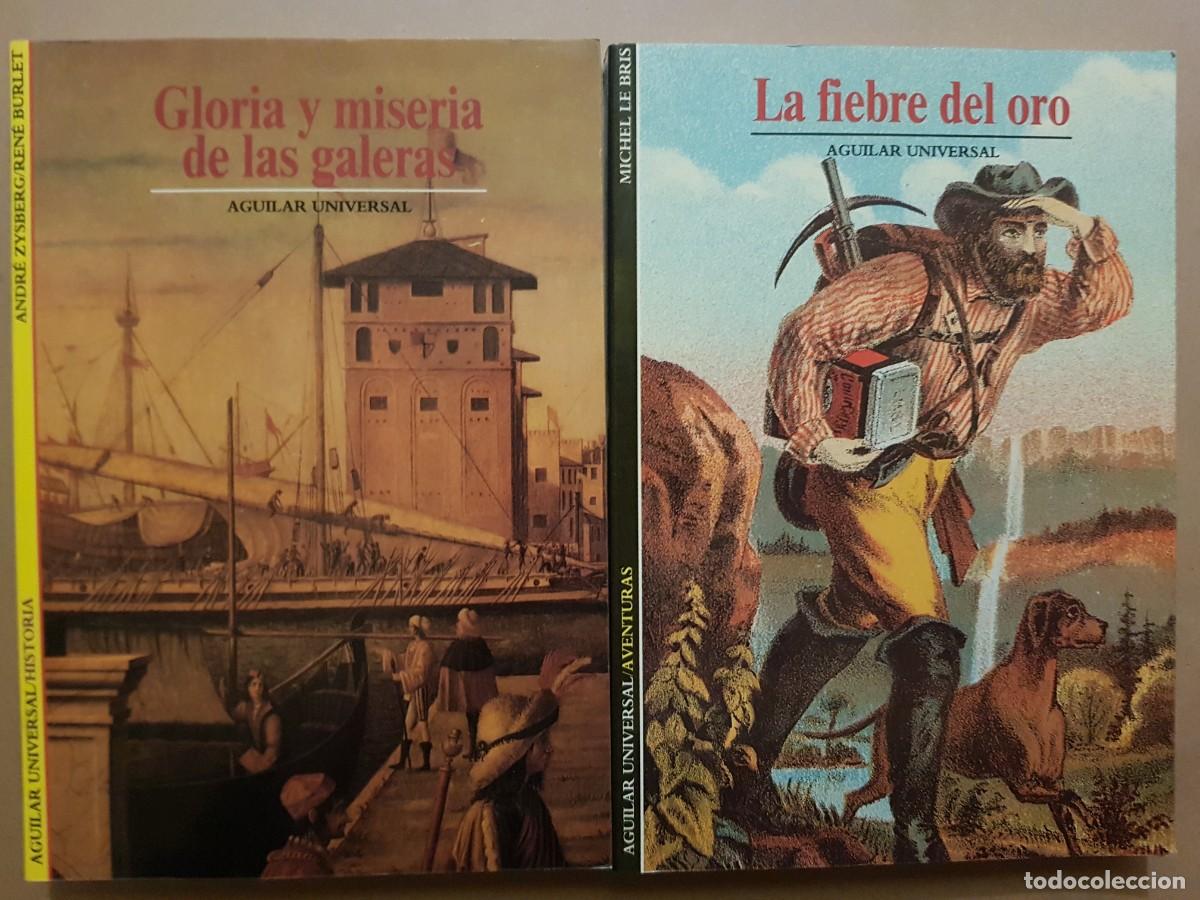 Libros: IMPECABLES - LOTE: 2 LIBROS; EDICI&Oacute;N AGUILAR - UNIVERSAL - AVENTURA E HISTORIA - Foto 1