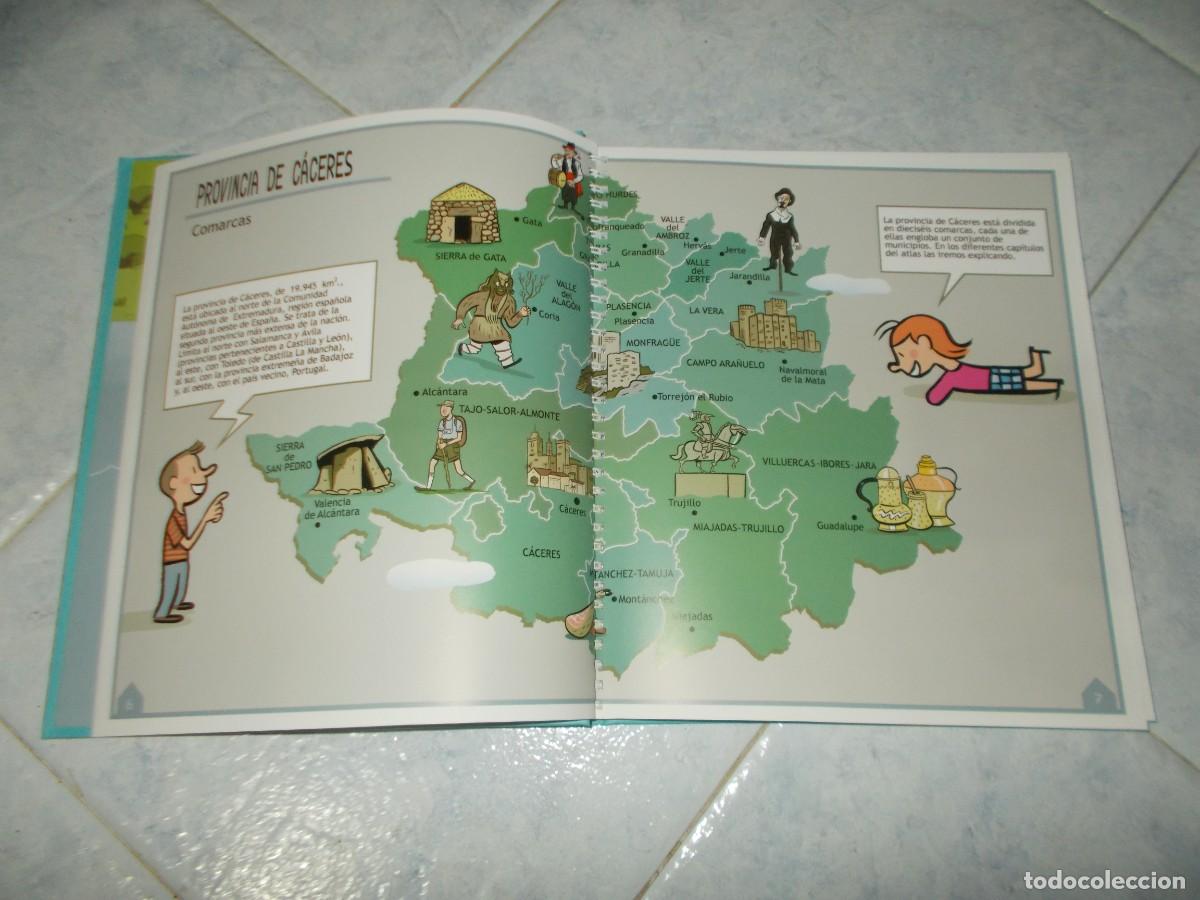 Libros: ATLAS ILUSTRADO DE LA PROVINCIA DE C&Aacute;CERES, tipo Comic. Ferm&iacute;n Sol&iacute;s. Libro 2013 - Foto 2