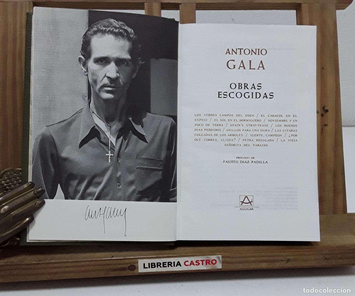 Libros: Obras Escogidas. Antonio Gala - Antonio Gala. - Foto 1