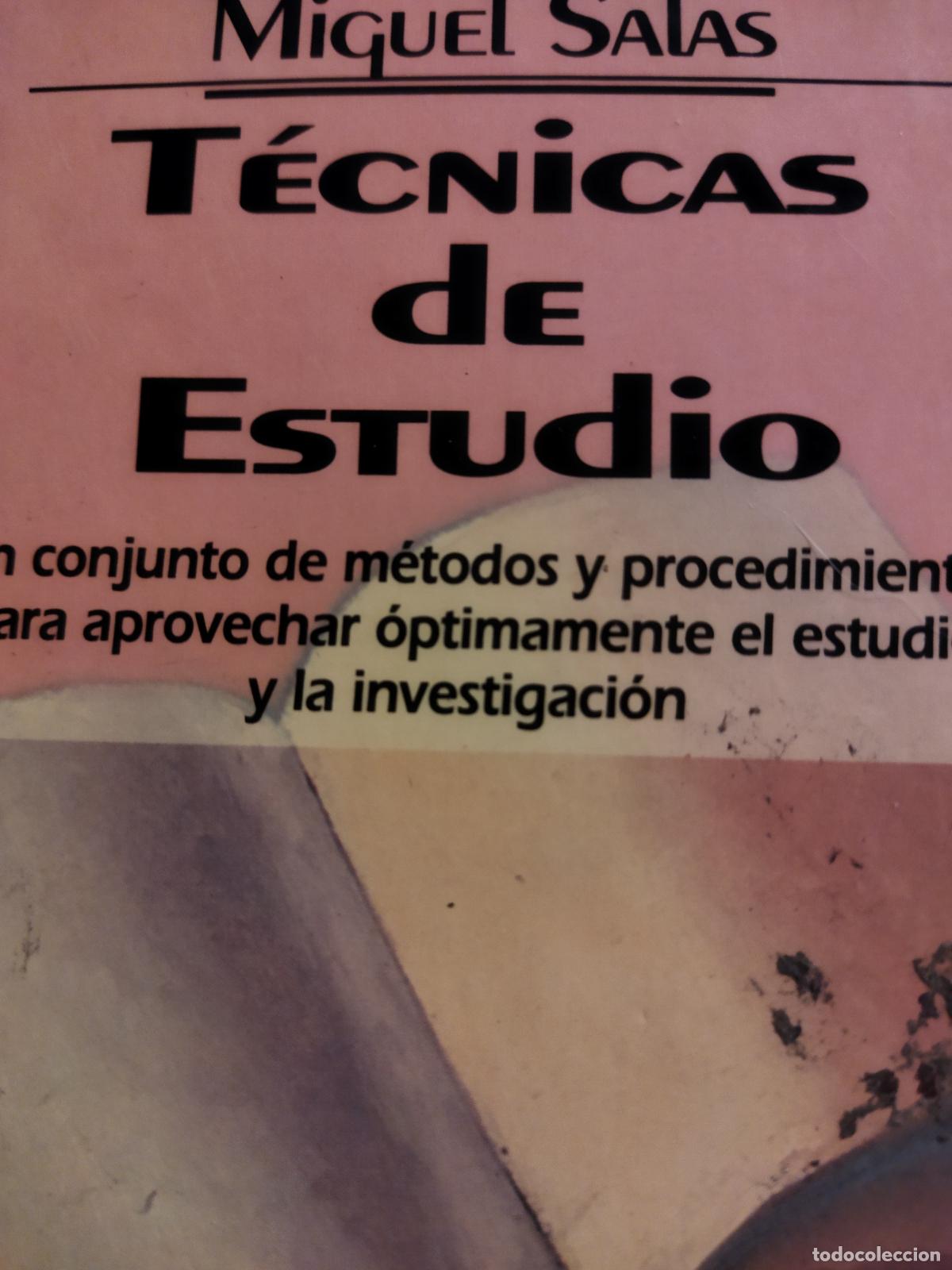 Libros: T&eacute;cnicas de estudio Miguel Salas - Foto 1