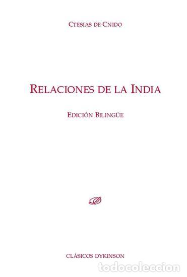 Libros: RELACIONES DE LA INDIA - CTESIAS DE CNIDO, - Foto 1