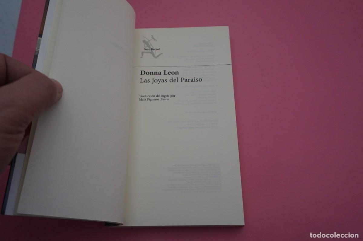 Libros: 9D/ LAS JOYAS DEL PARAISO - DONNA LEON / SEIX BARRAL EDITOR - Foto 2