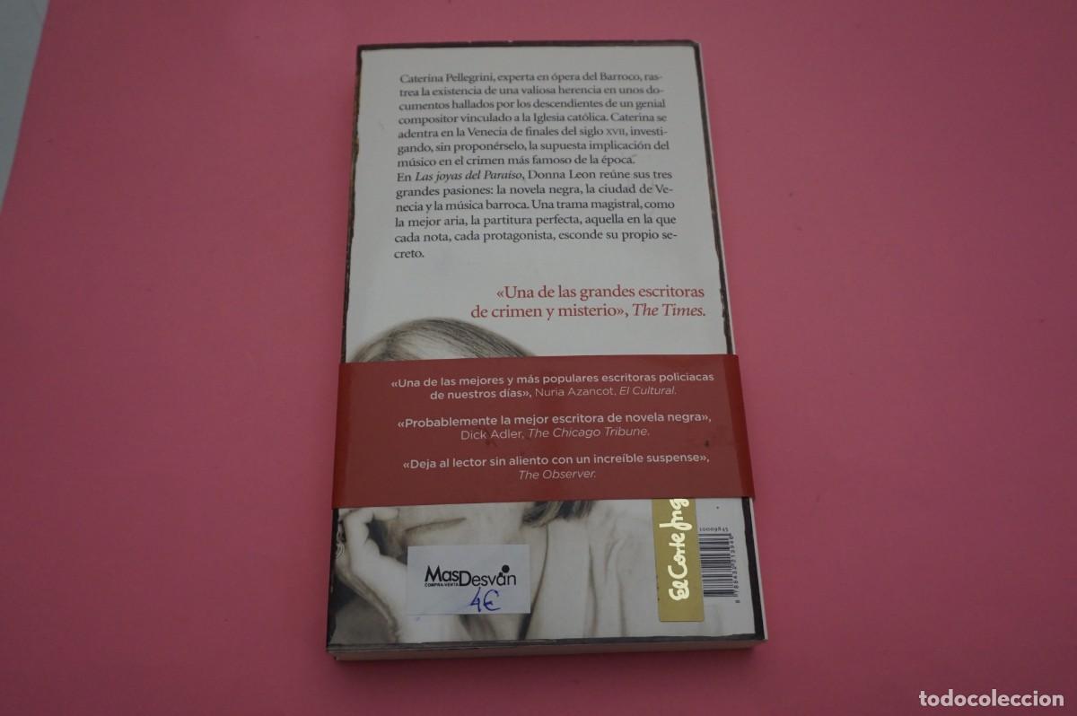 Libros: 9D/ LAS JOYAS DEL PARAISO - DONNA LEON / SEIX BARRAL EDITOR - Foto 6