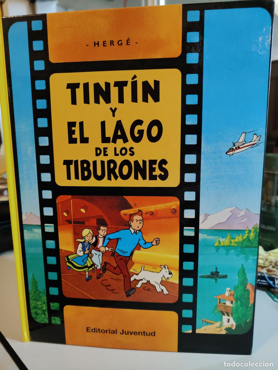 Libros: Tint&iacute;n y el lago de los tiburones - - tdk576 - Foto 1