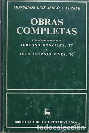 Libros: Obras Completas - Monse&ntilde;or Luis Aimg&oacute; y Ferrer - Foto 1