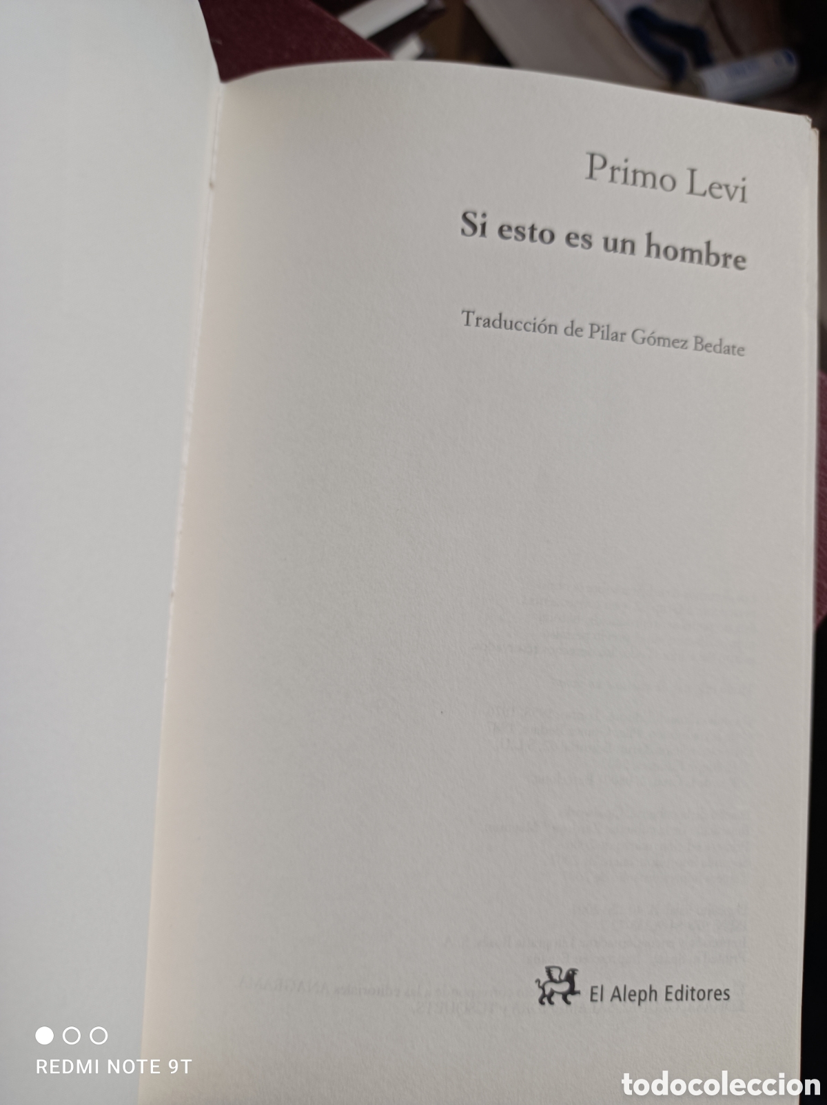 Libros: Si esto es un hombre - Primo Levi - Foto 3