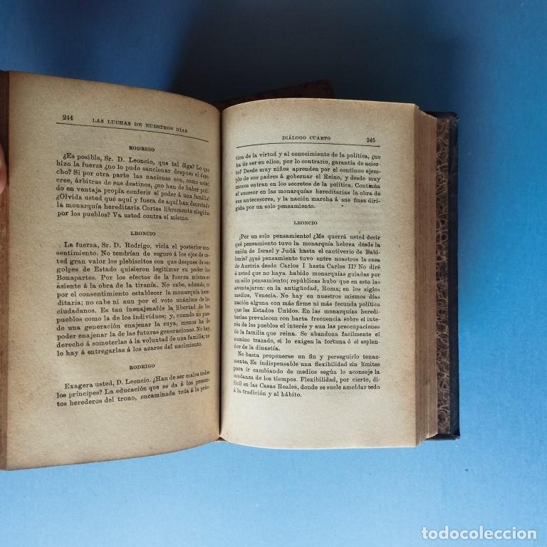 Libros: Las Luchas de Nuestros D&iacute;as. - Pi y Margall, Francisco. - Foto 4