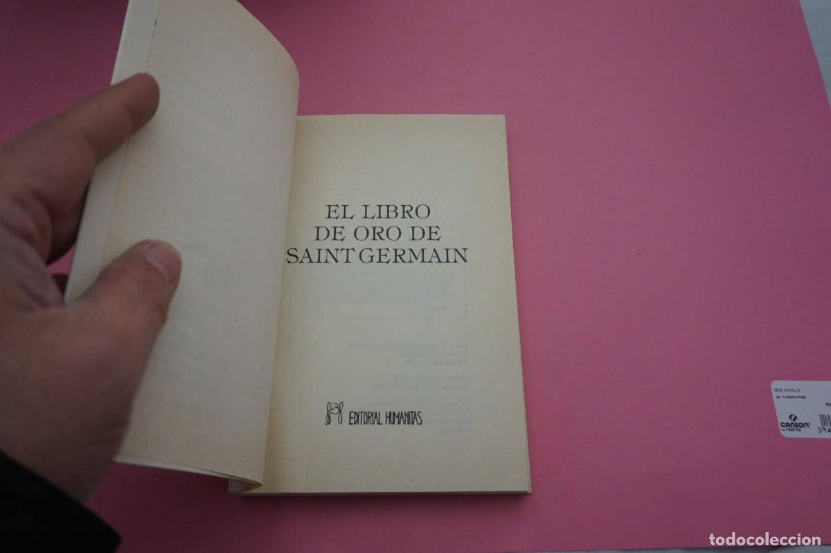Libros: AR9C/ EL LIBRO DE ORO DE SAINT GERMAIN / EDITORIAL HUMANITAS - Foto 2