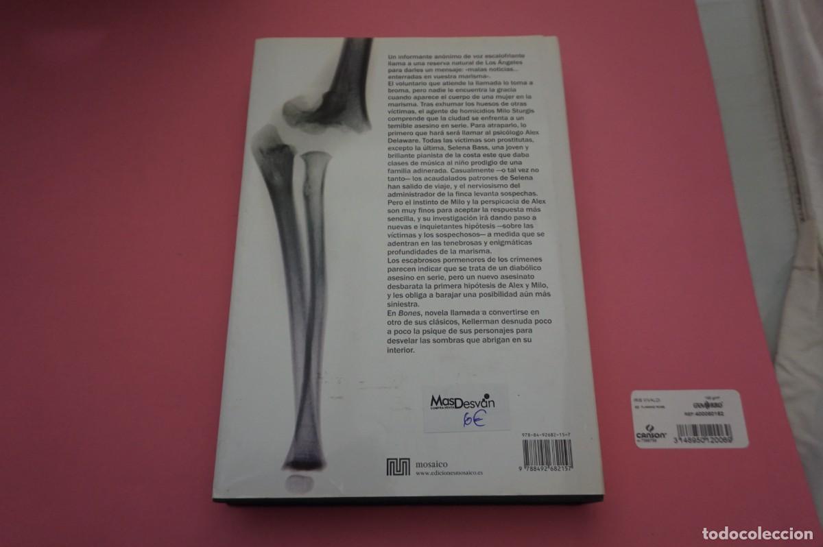 Libros: AR9C/ BONES (HUESOS) - JONATHAN KELLERMAN / MOSAICO - Foto 6