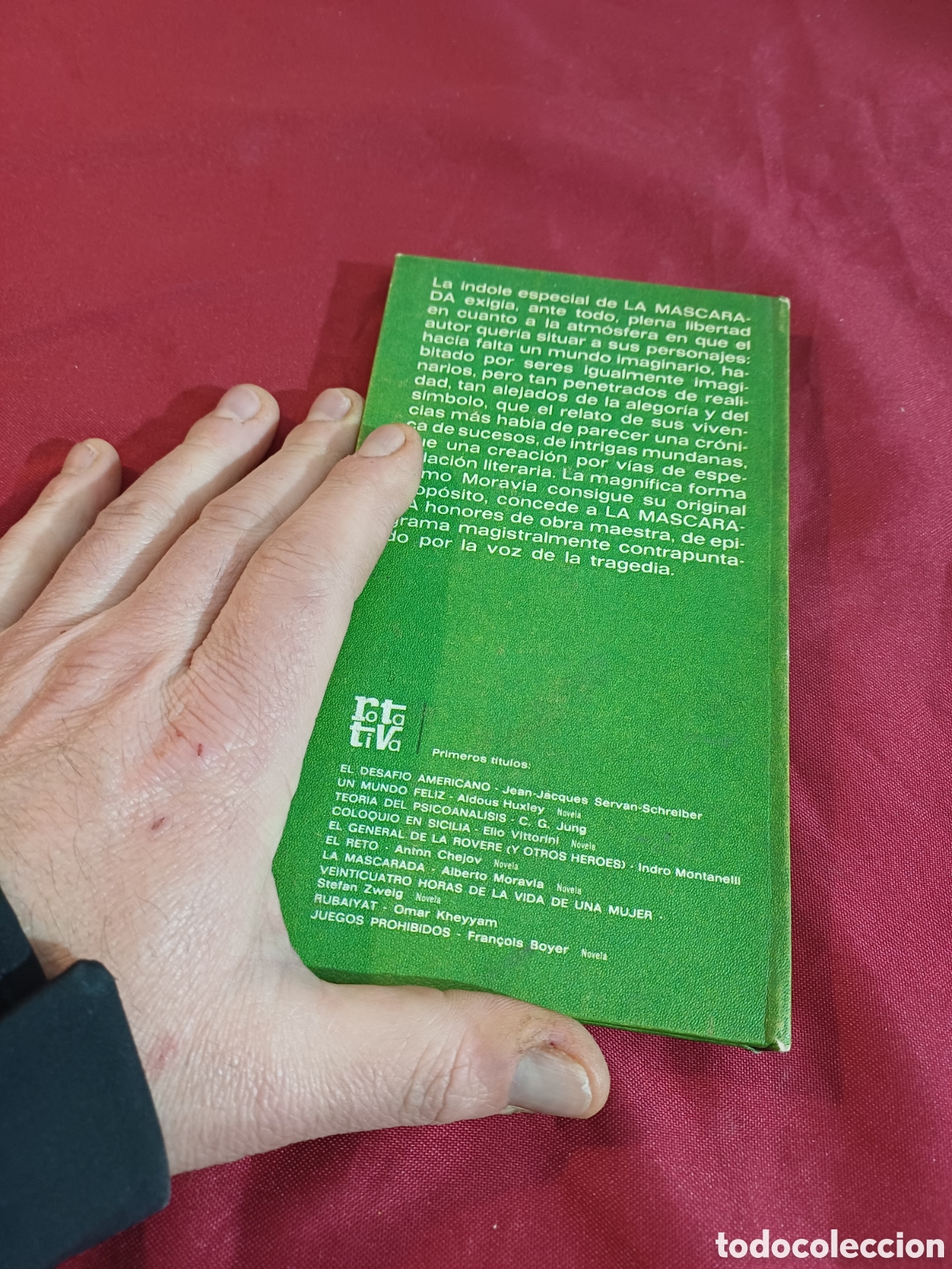 Libros: LIBRO, LA MASCARADA, ALBERTO MORAVIA, 1969 - Foto 3
