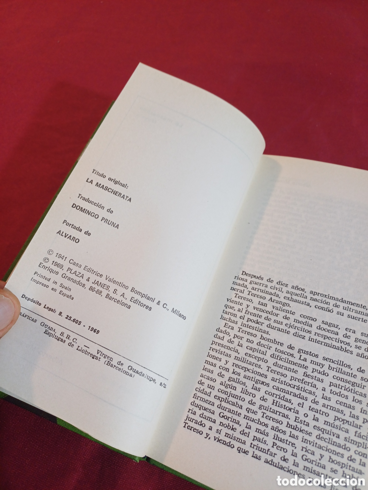 Libros: LIBRO, LA MASCARADA, ALBERTO MORAVIA, 1969 - Foto 5