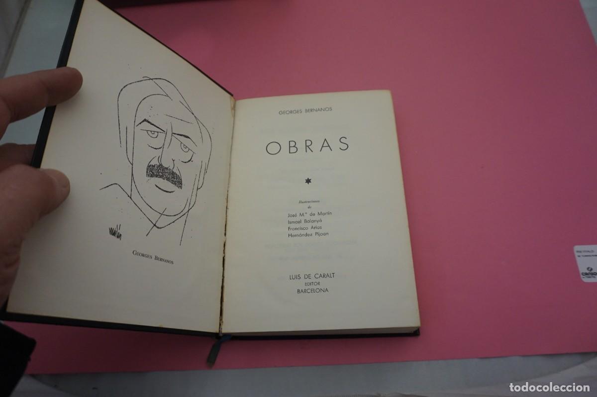 Libros: AR11B/ GEORGES BERNANON - OBRAS / LUIS DE CARALT EDITOR - Foto 3