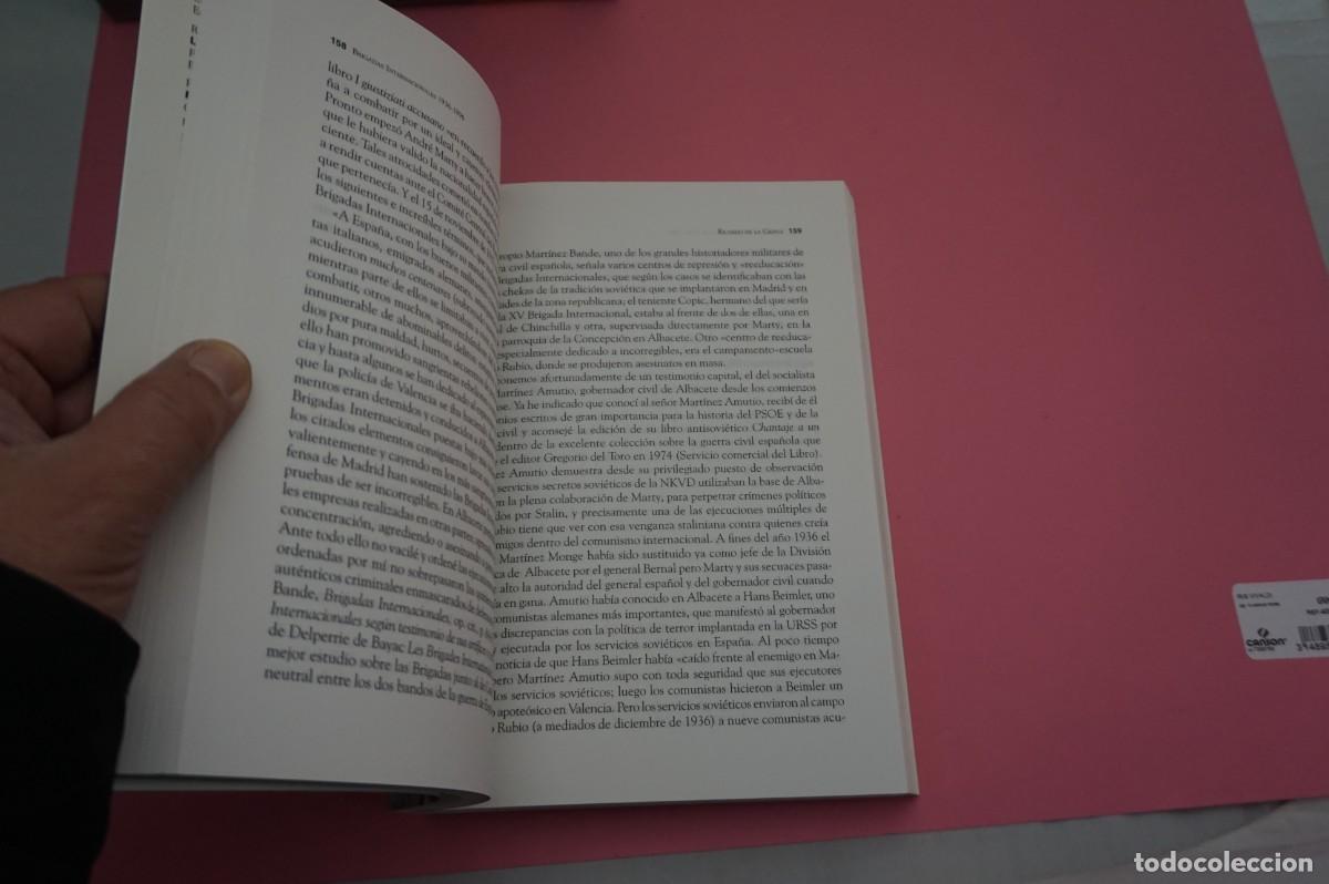 Libros: AR11B/ BRIGADAS INTERNACIONALES - 1936-1996 / RICARDO DE LA CIERVA - Foto 4