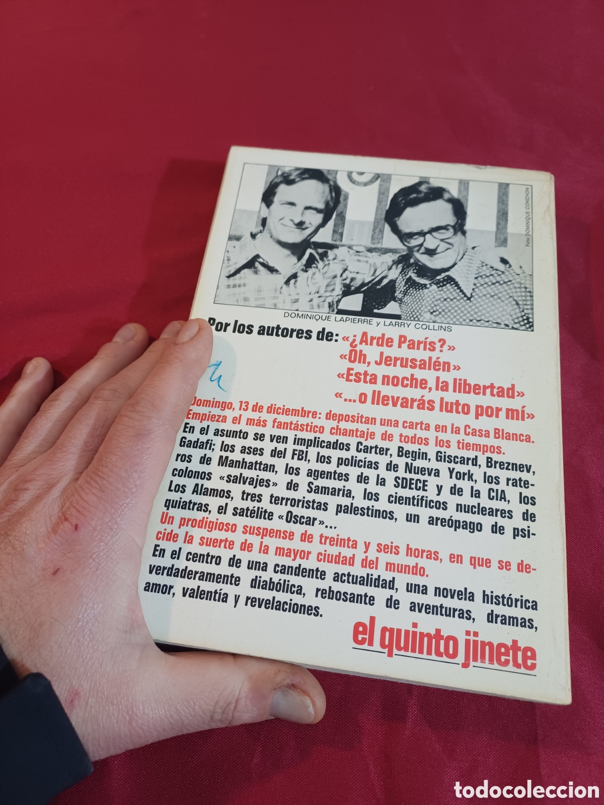 Libros: LIBRO, EL QUINTO JINETE, 1981 - Foto 3