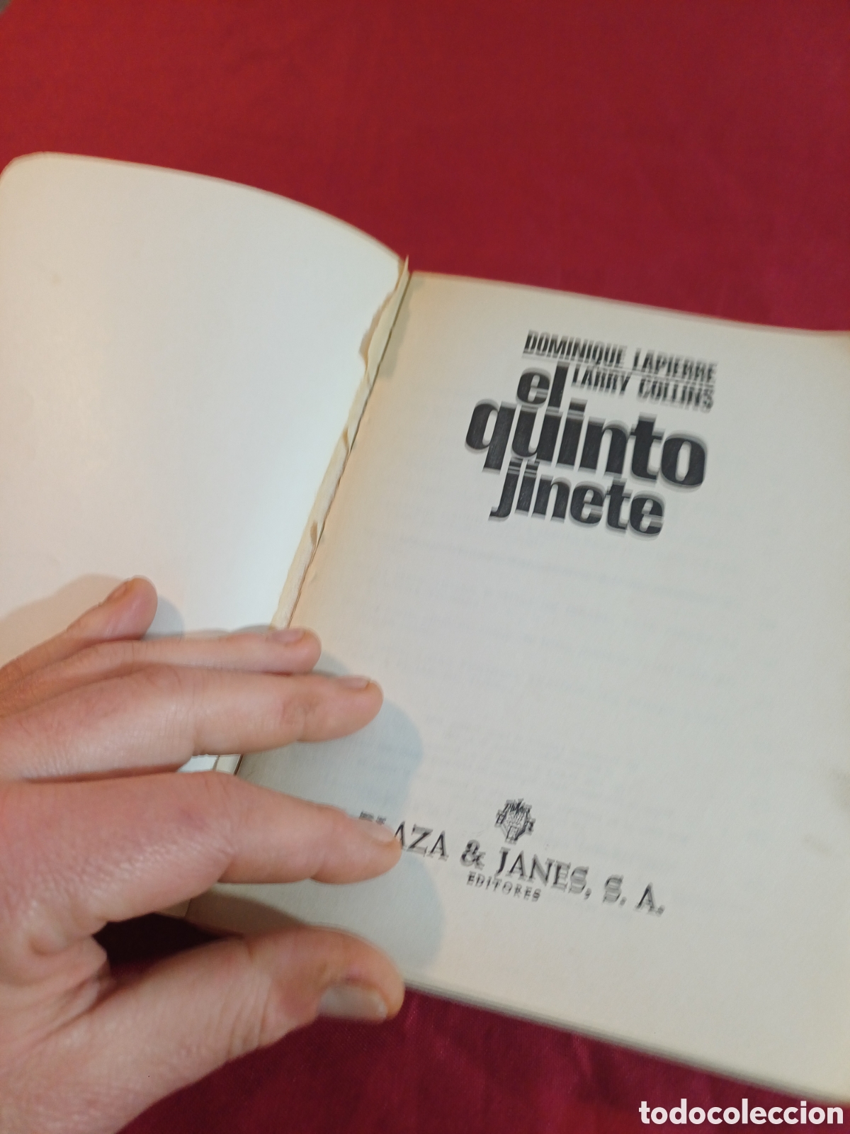 Libros: LIBRO, EL QUINTO JINETE, 1981 - Foto 4